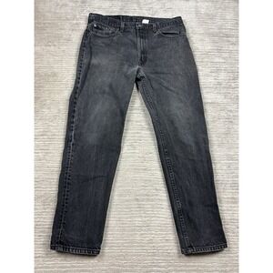 Vintage Levis 512 Jeans Mens 38x30 Black Denim Cotton Made in USA 90s